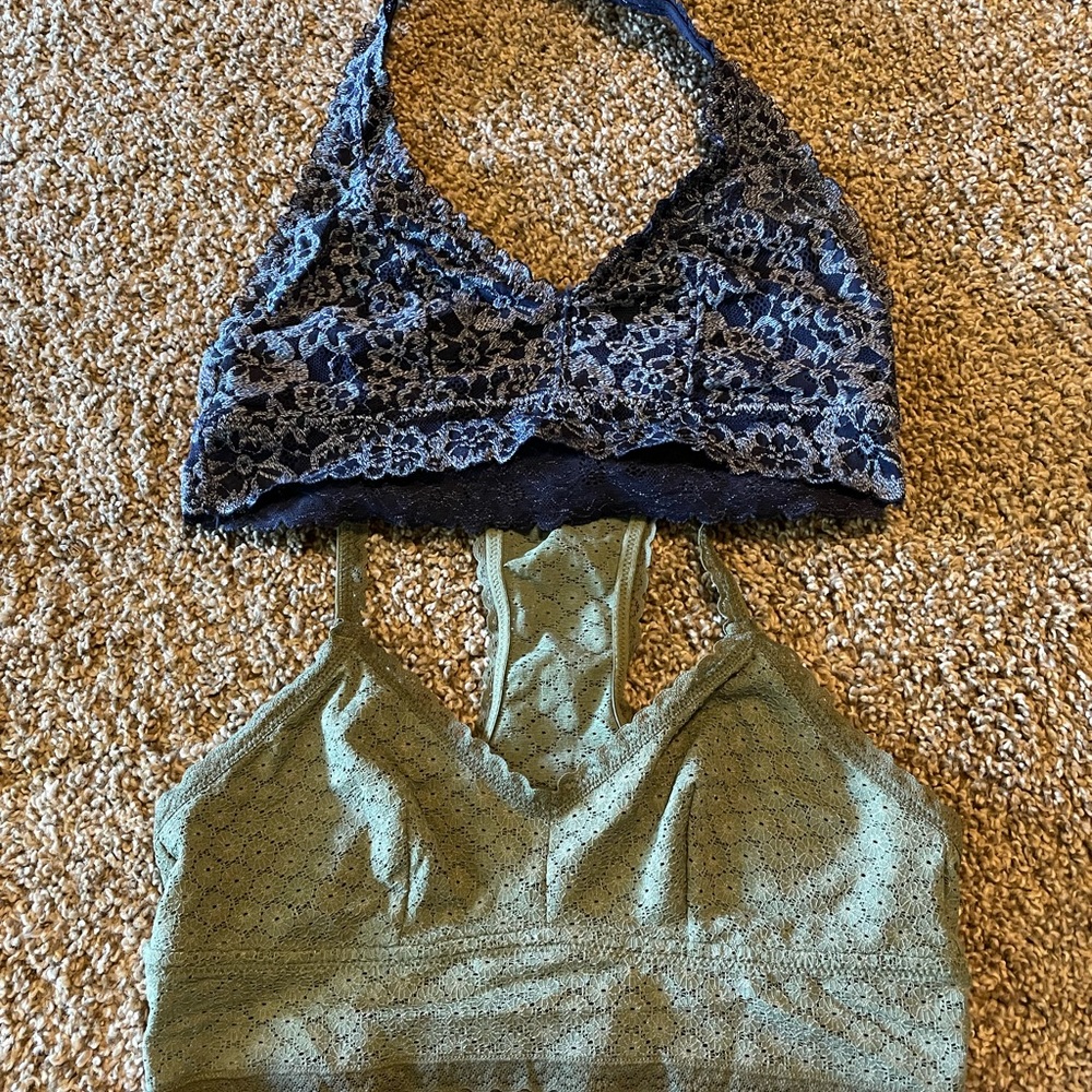 Aerie M Bralette Bundle- Halter and Razorback